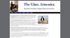 Desktop Screenshot of glassarmonica.com